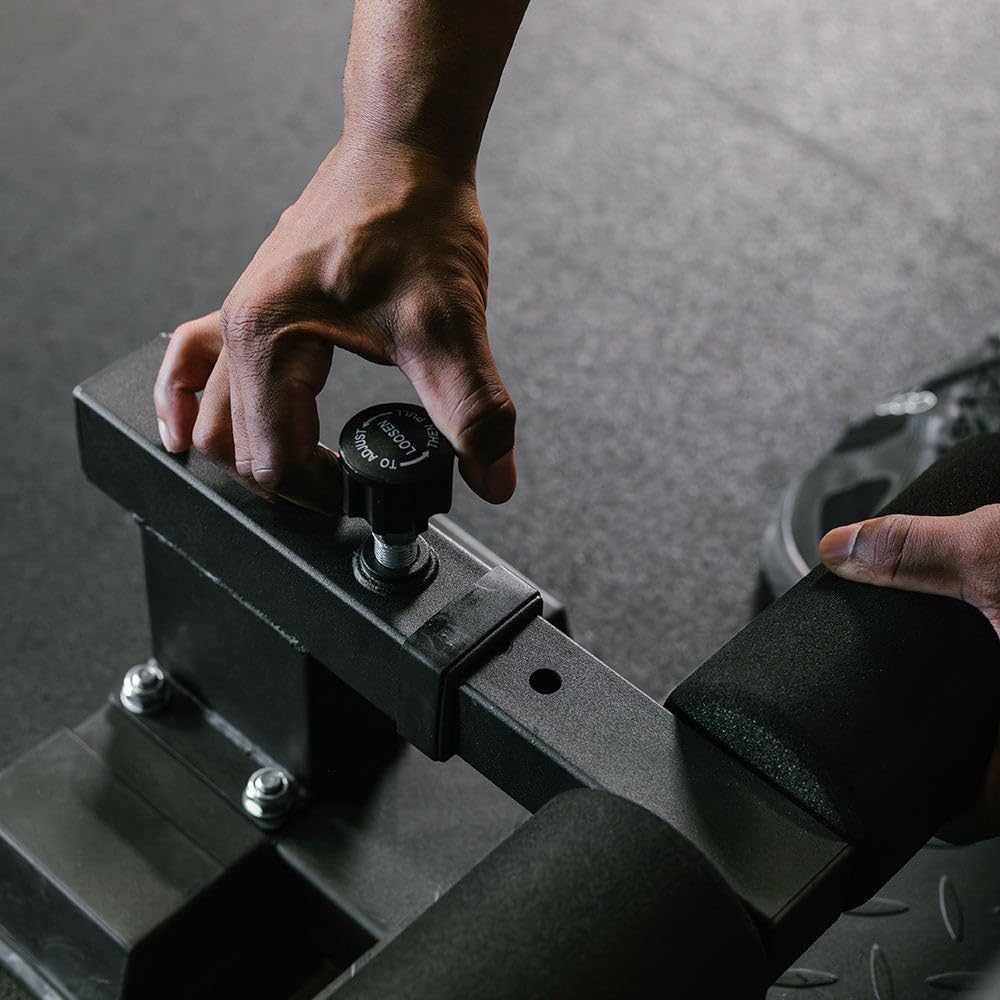 Titan Fitness Sissy Squat Machine, Lower Body Strength Training Equipment, 300 LB Capacity, Home Gym Leg Exercise Station for Abs, Thighs, Glutes, and Leg Isolation