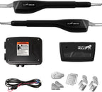Mighty Mule MM372W Dual Automatic Gate Opener, Smart and Solar Ready-Up to 16ft Long or 550lb per Leaf, Black, 1 Dual Gate Opener Kit