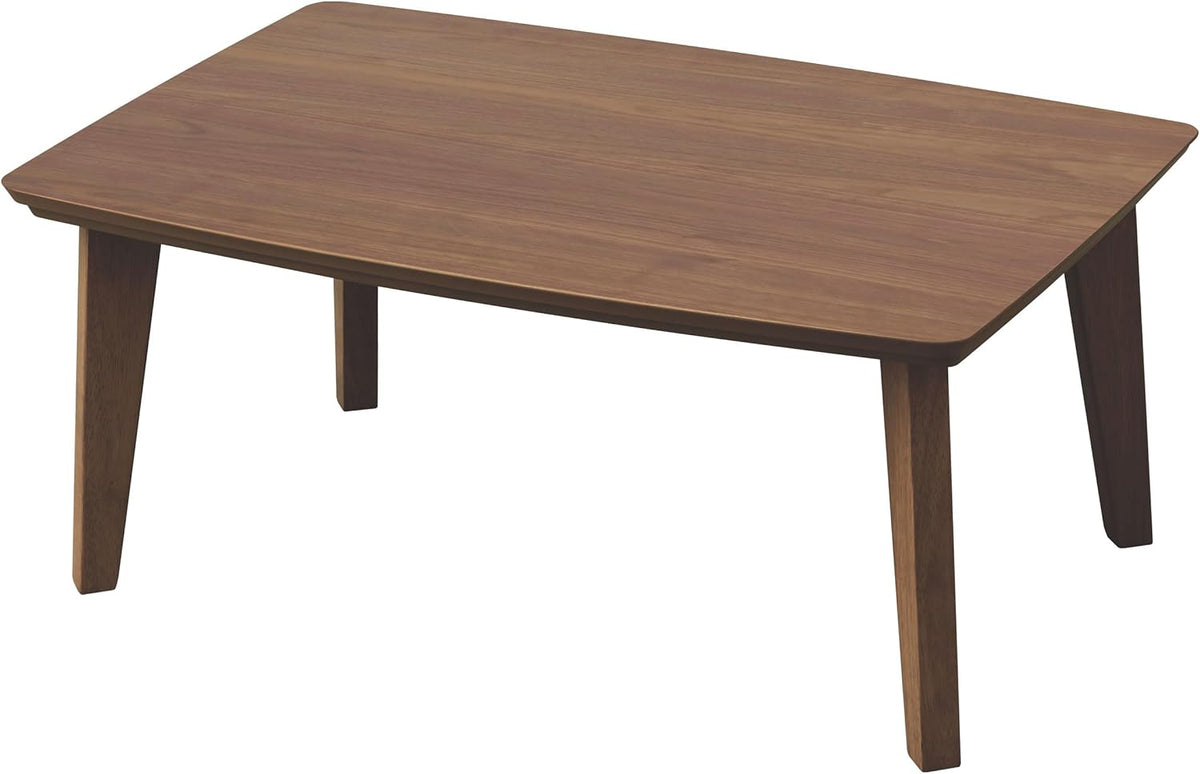 US-KLY Kotatsu Heater Table Low-Lying Dining and Work Desk (Rectangle W35.4 xD23.6 xH15.4 Inchies, Brown)