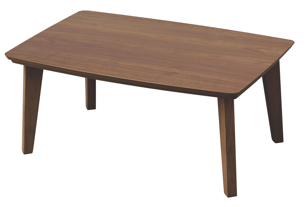 US-KLY Kotatsu Heater Table Low-Lying Dining and Work Desk (Square W29.5 xD29.5 xH15.4 Inchies, Brown)