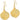 24K Gold-Plated Dipped Aspen Leaf Dangle Earrings (L- 1.82 Inch, W- 1.03 Inch)