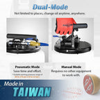 FIRSTINFO A1106USY3 Patented 15L / 3.9 Gallon Pneumatic/Manual Oil Vacuum Extractor | Oil Change Pump | 47 Inch Tube | Taiwan