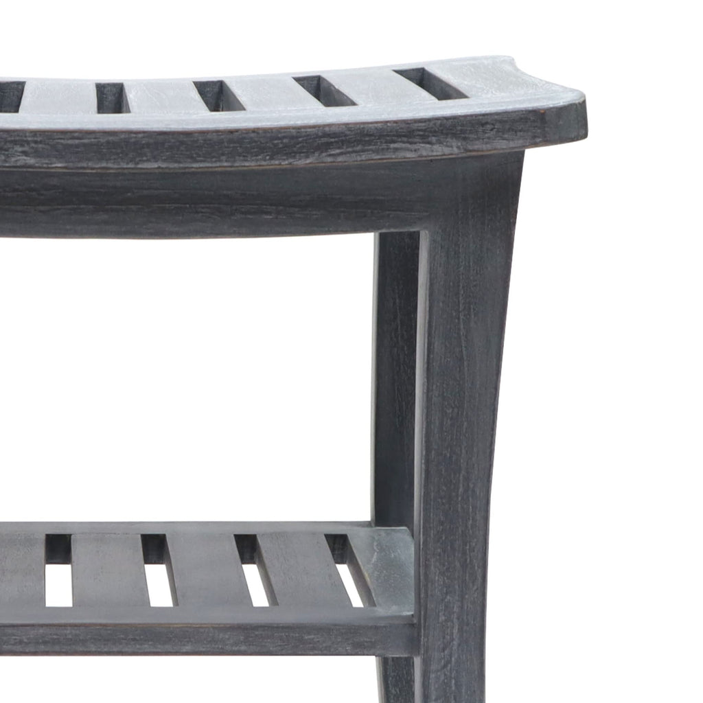 Redmon since 1883 Weathered Genuine Teak Bench