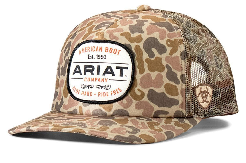 ARIAT Herre Duck Camo Patch Kasket