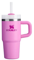 STANLEY Quencher H2.0 Tumbler with Handle and Straw 14 oz | Flowstate 3-Position Lid | Cup Holder Compatible for Travel | Insulated Stainless Steel Cup | BPA-Free | Azure