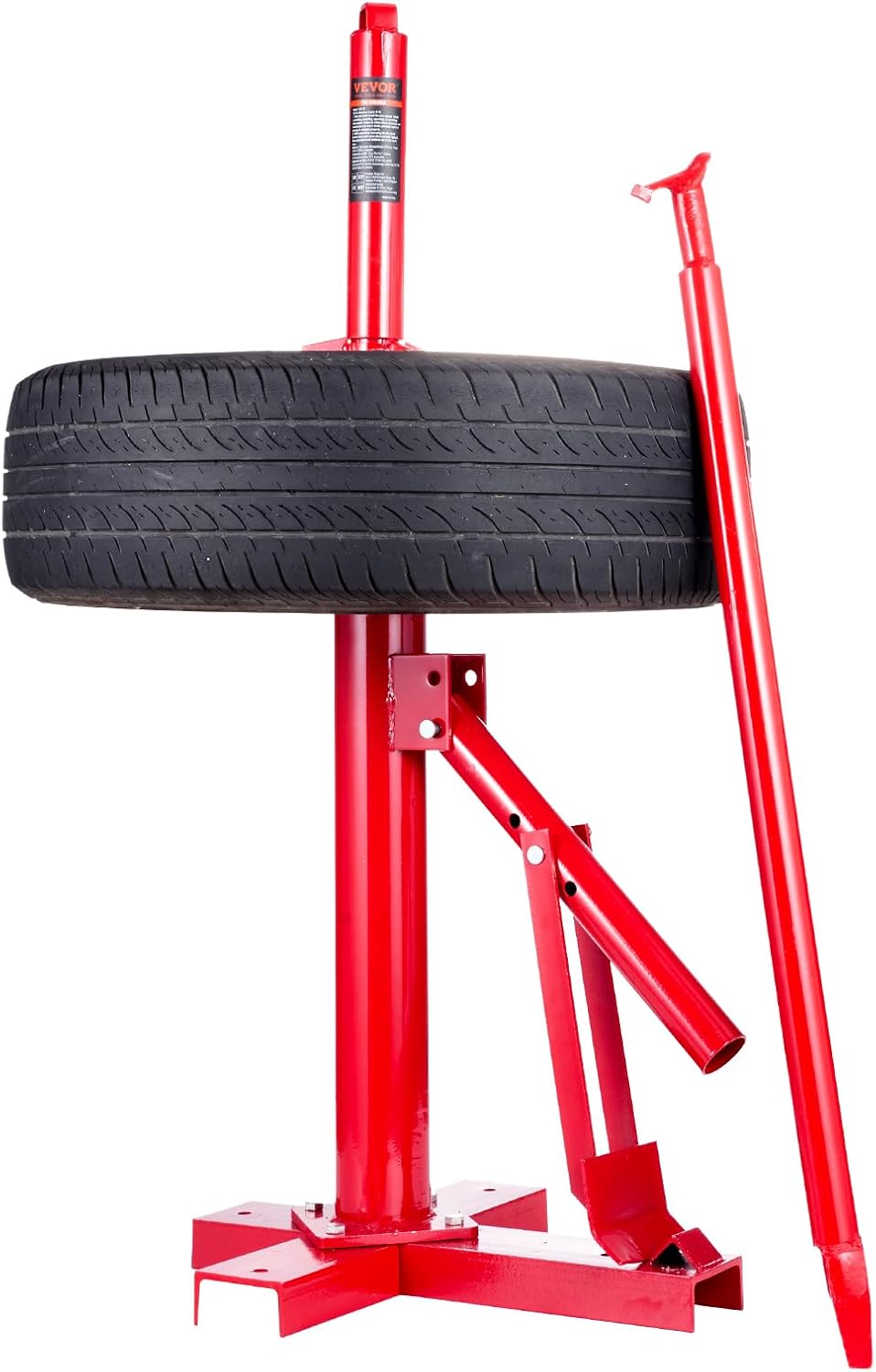 VEVOR Manual Tire Changer, Portable Hand Bead Breaker Mounting Tool for 8"-16" Tires, Compatible with Car Truck Trailer, Tire Mounting Machine for Home Garage Small Auto Shop