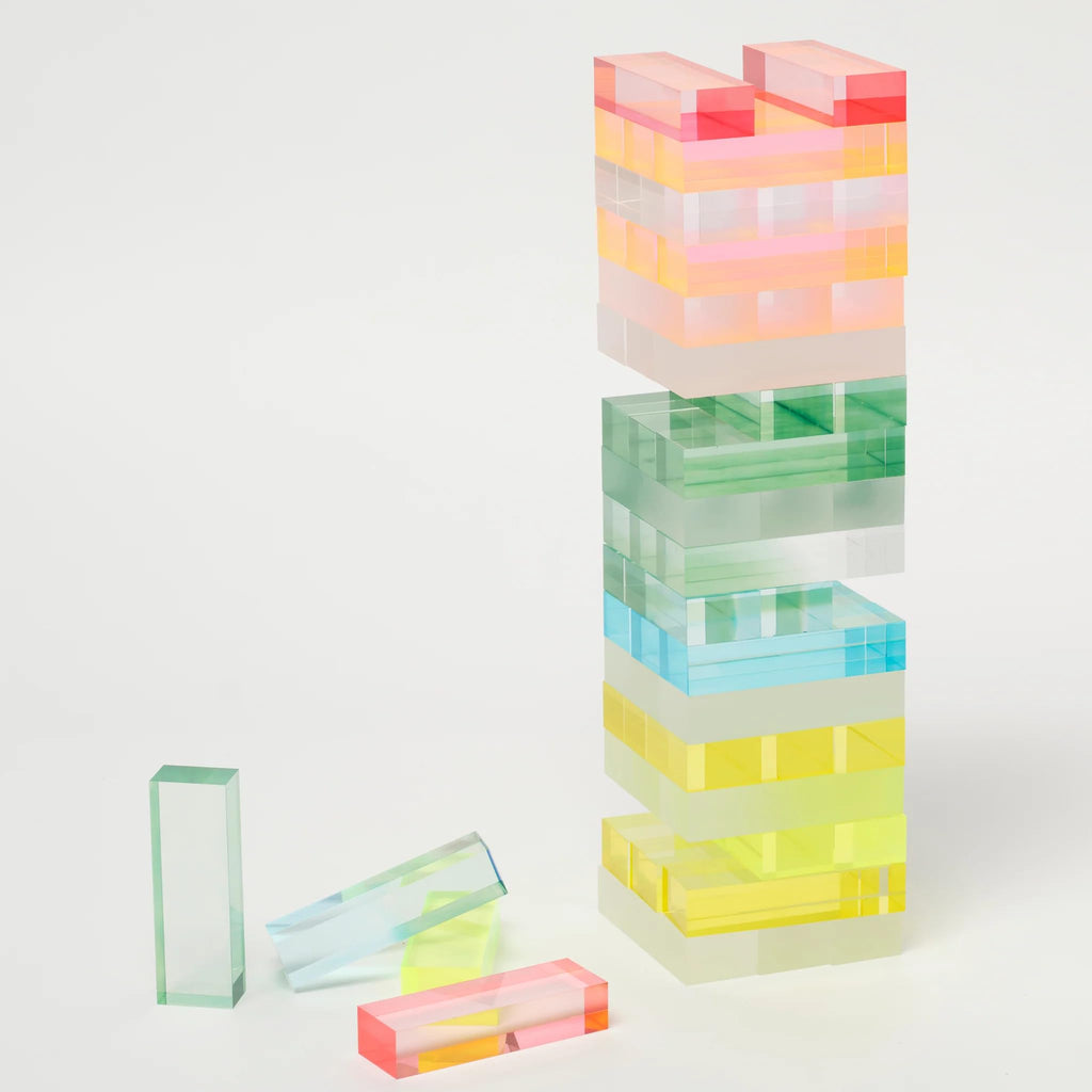 Tour de Basculement Lucite | Ombre Sherbert