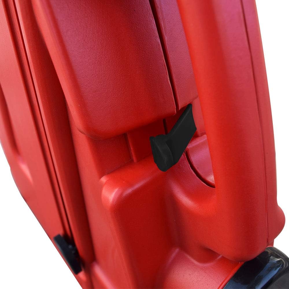 Electriduct 7.5 Feet Temporary Safety Expandable Gate Portable Barrier Crowd Control Barricade (3.5 Feet High)