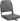 Low Back Boat Seat Fold-Down Fishing Boat Seat, 1 Pack, Dark Gray