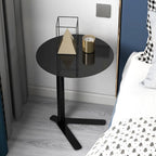 C Shaped Side Table End Coffee Tables, Unique Aesthetics Minimalist Accent Tables, Multifunction Round Metal Side Tables for Living Room Bedroom Sofa Balcony Couch Patio Yard Garden Indoor & Outdoor