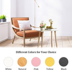 FORAOFUR Side Table, Small End Table Accent Table Living Room Bedroom Balcony Office, Modern Side Table Bedside Table Home Decor, Small Table for Small Spaces, Small Coffee Table, Easy Assembly