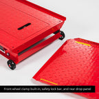 Hydraulic Motorcycle Lift, 1000 LB Capacity Lift Hoist Jack Stand, for Mechanics, Workshops, and Homes