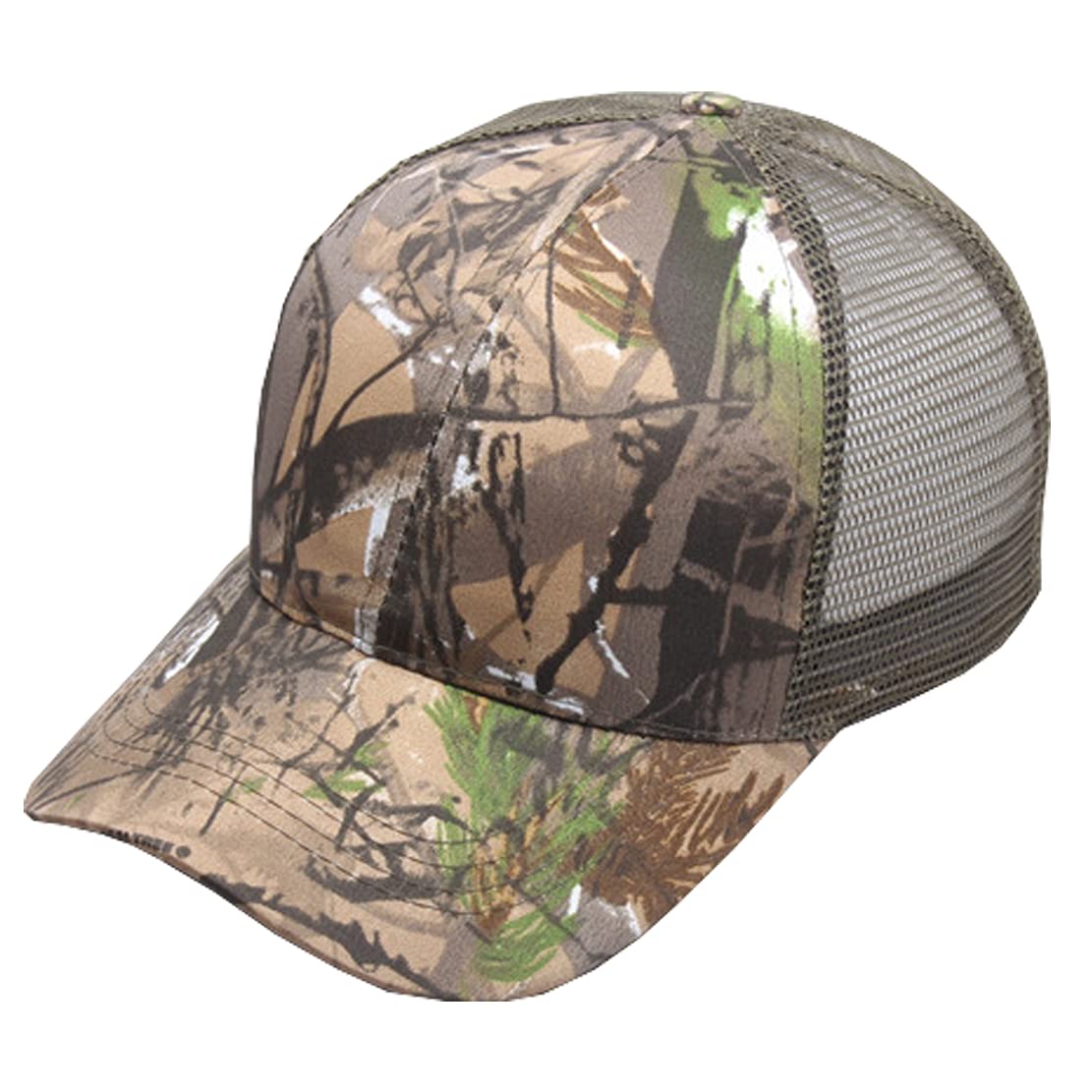 Foetest Adjustable Baseball Cap Camouflage Mesh Hat Sports Net Cap Sport Summer Hat Military Cap