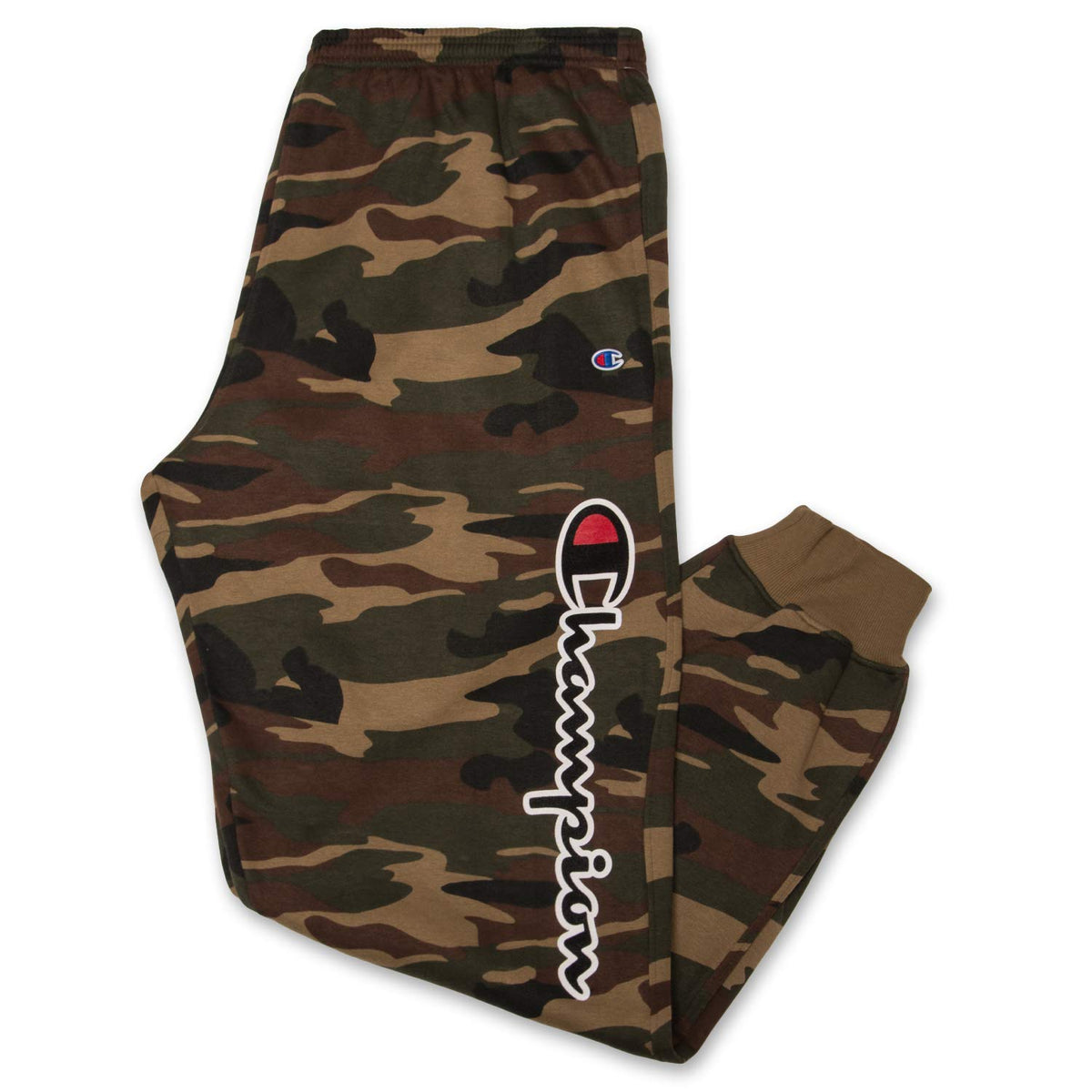 Champion Sweatpants for Men Big and Tall - Fleece Sweatpant Joggers for Men Camo