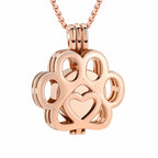 Oinsi Pet Cremation Jewelry For Ashes For Dog/Cat Paw Stainless Steel Memorial Locket Urn Necklace Inside Mini Case Keepsake Cremation Jewelry Women Men