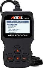 ANCEL AD310 Classic Enhanced Universal OBD II Scanner Car Engine Fault Code Reader CAN Diagnostic Scan Tool, Read and Clear Error Codes for 1996 or Newer OBD2 Protocol Vehicle (Black)