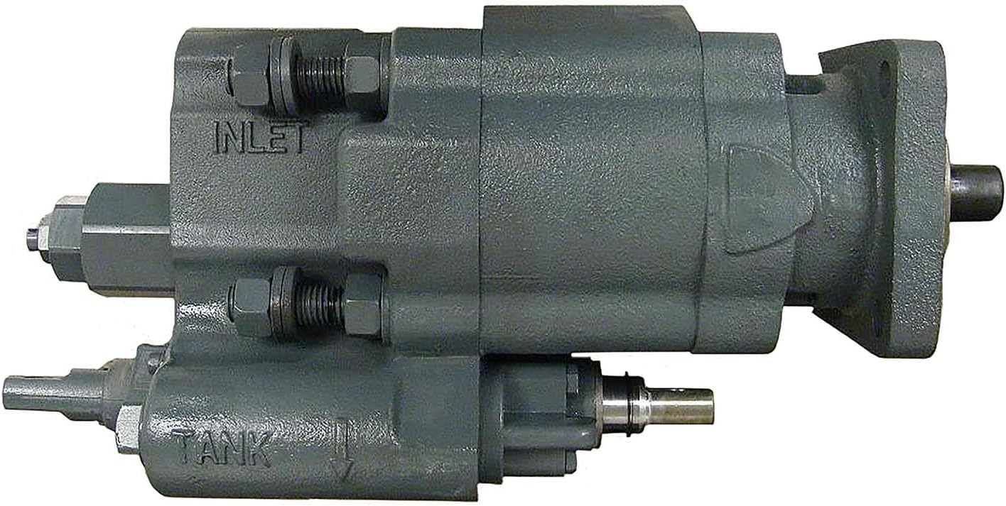 World American WAP102-25L Hydraulic Dump Pump Direct Mount 49 GPM C Series 1.25"" Inlet 3000 PSI Left Hand Cable Shift Replaces Parker 3149320204 Muncie E2XL12702BPRL Permco DMD25ZLMS25 Bailey 250112