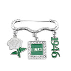 CENWA Sorority Brooch Gift Sorority Brooch Pin Greek Sorority Jewelry Sisterhood Graduation Gift for Her