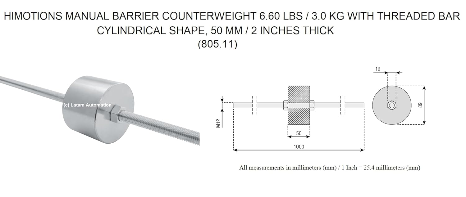 BENINCA HI-MOTIONS Manual Parking/GATE/Road Barrier KIT (LIMIT4-NA)