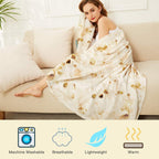 Burrito Tortilla Throw Blanket, 2.0 Double Sided Burritos Taco Tortilla Wrap Blankets,Giant Funny Realistic Flannel Food Round Blankets,Funny Gifts for Kids Newborn Toddler Dog Cat Baby Shower 47in