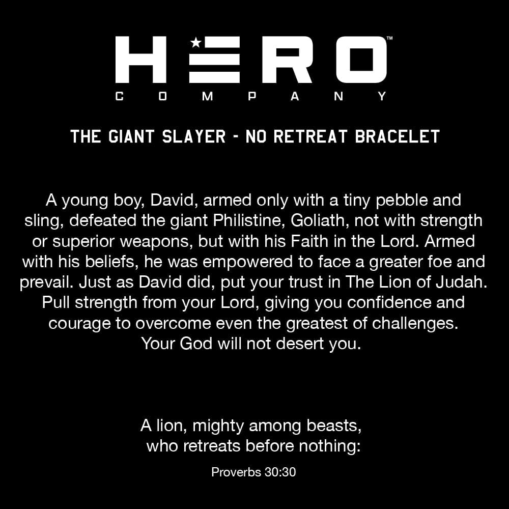 Hero Company Saint Michael Defend Us Bracelet - Helps Pair Veterans With A Service Dog Or Shelter Dog