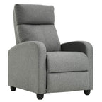 FDW Recliner Chair Reclining Sofa Leather Chair Home Theater Seating Lounge with Padded Seat Backrest