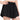 KEREDA Girls Flowy Shorts,Butterfly Shorts for Teen Girls with Spandex Liner 2-in-1 for Running,Gym,Athletic,Workout 1 Pack 9-10Y (Black)
