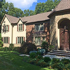 Ekena Millwork Lifetime Vinyl LJ4S14X05500BL Standard Four Board Joined, Board-n-Batten Vinyl Shutters, w/Installation Shutter-Lok's & Matching Screws (Per Pair), 14"W x 55"H, Black