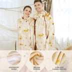 Admitrack Tortilla Blanket, Funny Realistic Round Burrito Throw for Adults & Kids (Double Sided)