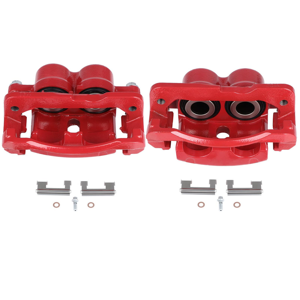 cciyu 18-4072 18-4071 Front Left & Right Brake Calipers Without Bracket For Avanti,For Buick,For Chevy,For GMC,For Isuzu,For Oldsmobile,For Pontiac