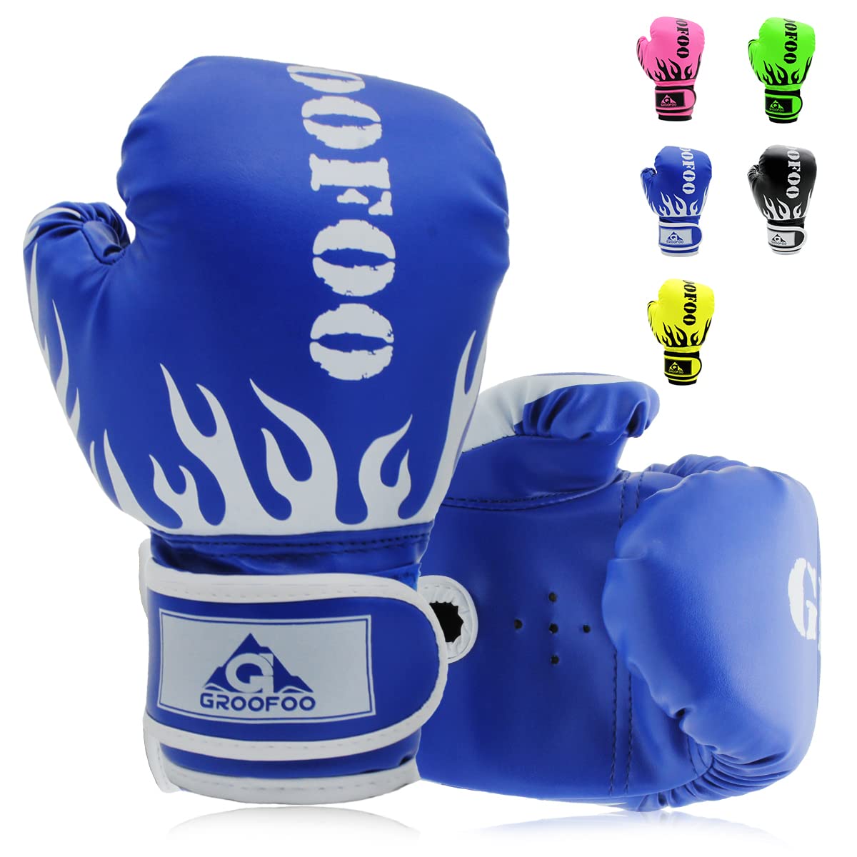 Kids Boxing Gloves 4oz 6oz 8oz Punching Gloves for Kids Youth Traning Gloves for Punching Bag Kickboxing Sparring Muay Thai MMA Fight Gloves