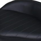 Pro Casting Boat Seat, Marine Grade Universal Fishing Bass Boat Seat Bike Butt Chair (Black)