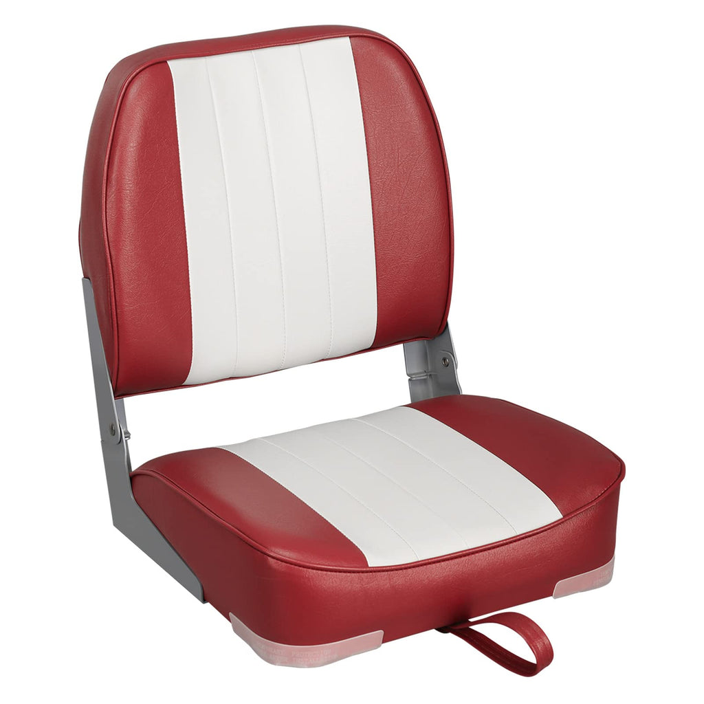 Leader Accessories Classic Low Back Folding Boat Seat