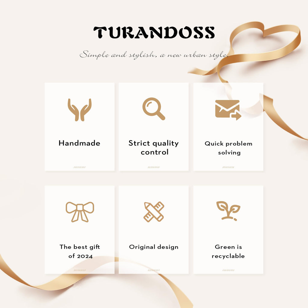 Turandoss Initial Necklaces for Women - Bubble Letter Necklace, Layered Initial K Necklaces for Women Trendy, Dainty Necklace, Initial Choker Paperclip Chain Necklace Jewelry Women