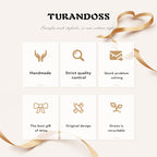Turandoss Initial Necklaces for Women - Bubble Letter Necklace, Layered Initial K Necklaces for Women Trendy, Dainty Necklace, Initial Choker Paperclip Chain Necklace Jewelry Women