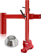 Upgrade Manual Tire Changer Duck Head Kit with Silver Cone, with Tire Changer Duck Head Fit for Most Car Tires (with Silver Cone)