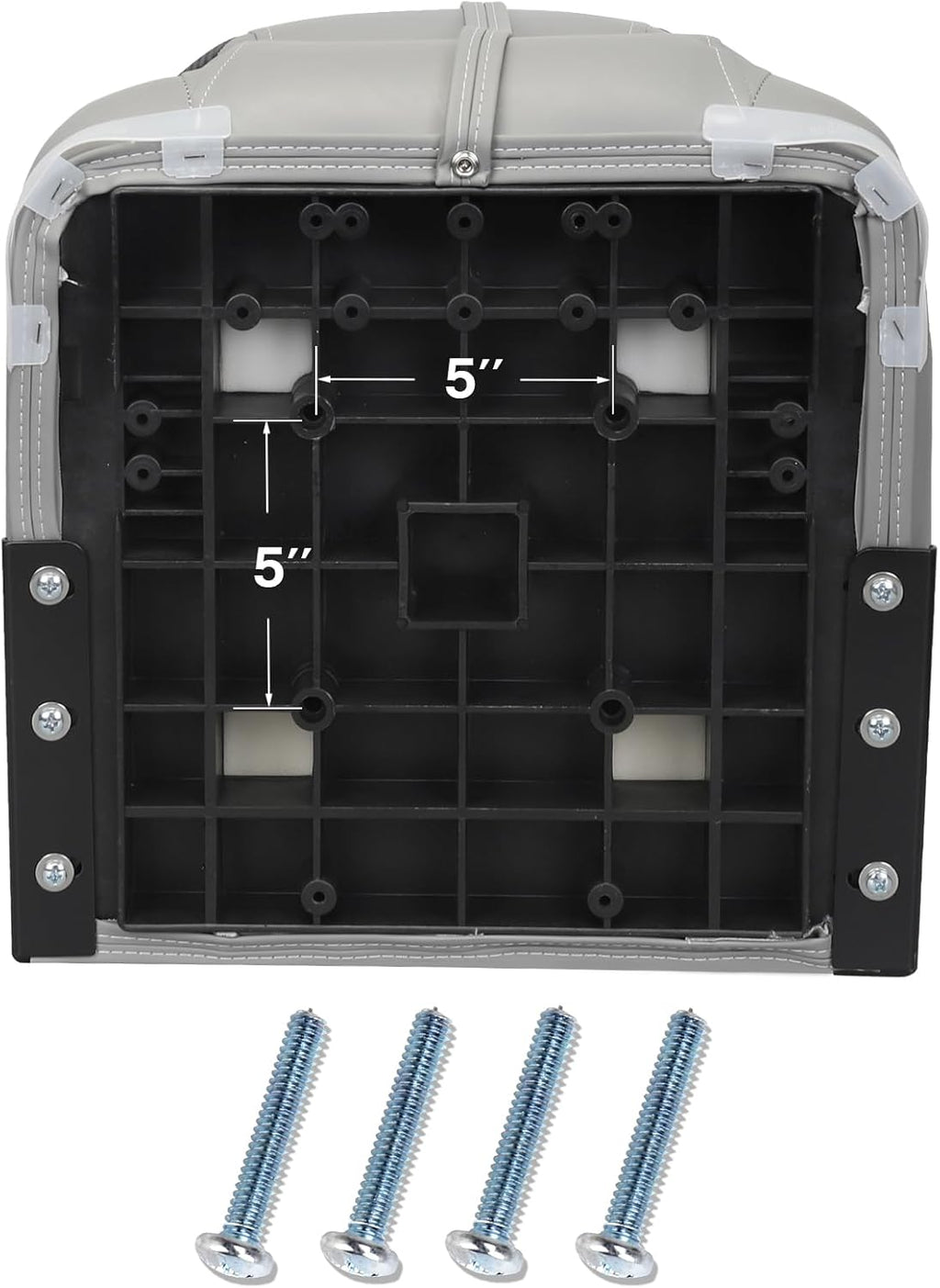 Leader Accessories 50" Bass Boat Seats Folding Fishing Boat Seat