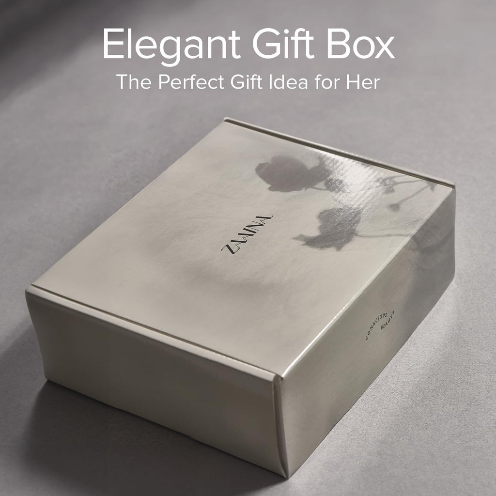 Spa Gift Set for Her - Relaxation Spa Kit for Women, Mother's Day Gifts Handmade in USA, Luxury Spa Gifts for Women, Spa Gift Basket for Mom, Pampering At Home Bath and Body Self Care Spa Package, Birthday Gifts for Women by ZAAINA