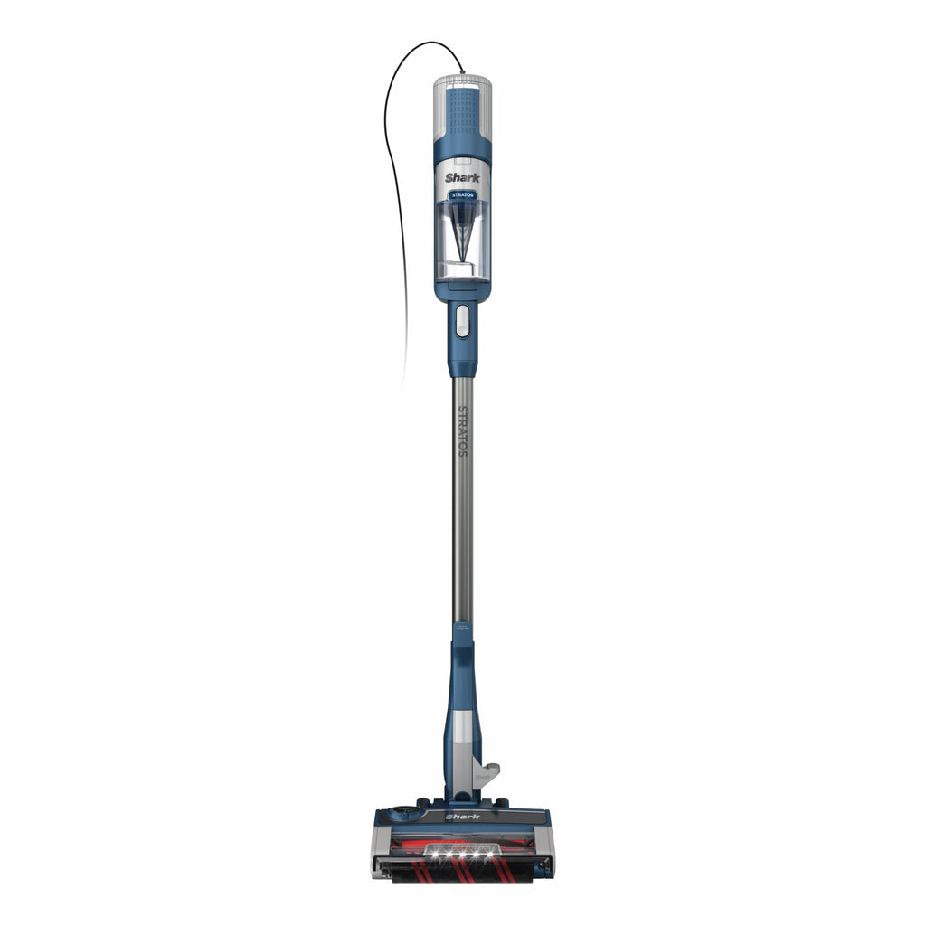 Shark HV322 Rocket Deluxe Pro Corded Stick Vacuum with LED Headlights, XL Dust Cup, Lightweight, Perfect for Pet Hair Pickup, Converts to a Hand Vacuum, with Pet Attachments, Bordeaux/Silver