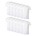 Hanes Men's Cotton, Moisture-Wicking Crew Tee Undershirts, Multi-Packs Available