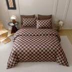 Juego de edredón blanco CLOTHKNOW para cama queen 3 piezas, juegos de edredón blanco, juegos de edredón para cama blanca, juegos de ropa de cama sólida blanca para cama queen, juegos de edredón tamaño queen blanco