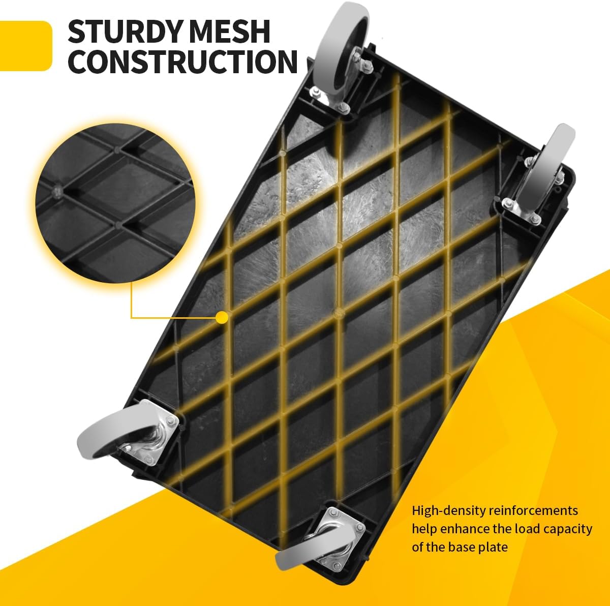 MaxWorks 80855 500-lb Utility Service PP Cart With Two Trays and Wheels 30 Inch X 16 Inch Overall Dimensions