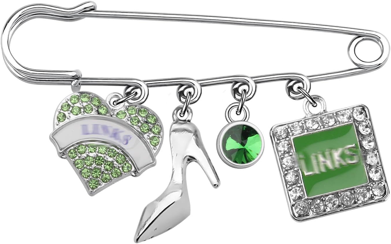 UJIMS Greek Sorority Gift Sister Friendship Brooch Sisterhood Gifts Sorority Graduation Gifts for Women