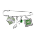 UJIMS Greek Sorority Gift Sister Friendship Brooch Sisterhood Gifts Sorority Graduation Gifts for Women