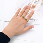 Cremation Jewelry for Ashes Rings - Celestial Sun and Moon Ring Set,Sparkling Sun Ring/Blue Moon Ring/Silver Plating,Friendship Promise Ring,Stackable Celestial Rings,Gift for Women/Girls