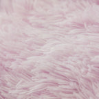 Fluffy Pink Faux Fur Comforter Cover Set，Fluffy Fuzzy Plush Pink Bedding 3Pcs (1 Faux Fur Duvet Cover +2 Fuzzy Pillowcases) Pink Fluffy Bed Set (Pink, Queen)