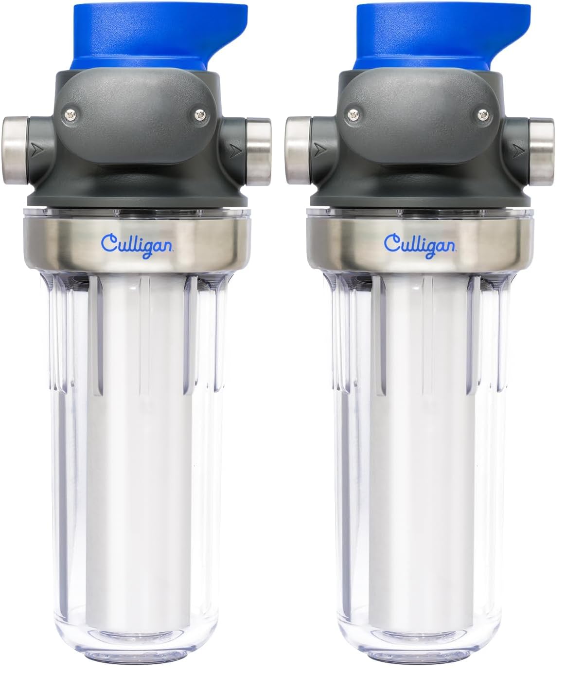 Culligan WH-HD200-C Whole House Water Filter System 1” Inlet/Outlet – Improve Tap Water Taste, Remove Sediment, Protect Appliances