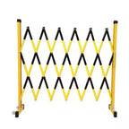 Expandable Security Gate - Mobile Parking Barrier High Driveway Fence | Retractable Traffic Barricade Folding Portable Scissor Gate for Outdoor Road Garage Construction