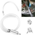 Car Brake Bleeder Hose Kit,Practical Brake Bleed Hose Kit with One Way Check Valve & Clamp for Bleeding Repair,Professional Car Accessories Cars & Motorcycle Brakes Bleeder Kits