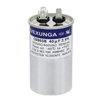45/5 uF 45+5 MFD 370V or 440V Dual Run Start Round A/C Capacitor 45 5 uF 370 440 Volt VAC CBB65B Air Conditioner Capacitors for AC Unit Fan Motor Start or Heat Pump or Condenser Straight Cool